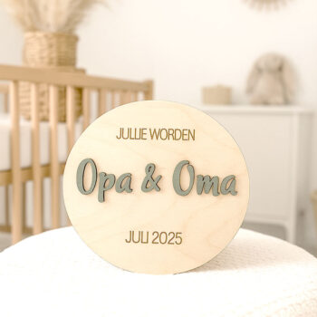 jullie worden opa en oma