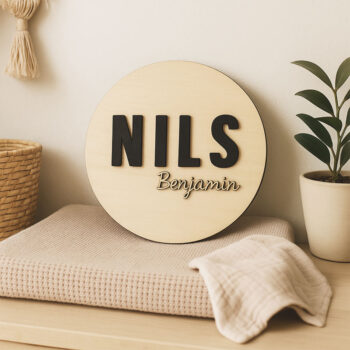 naam met achtergrond